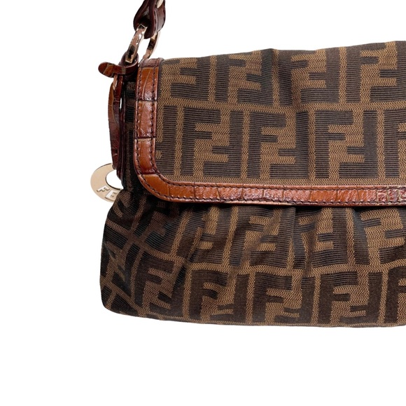 Fendi Zucca Small Chef Shoulder Bag - Picture 11 of 17